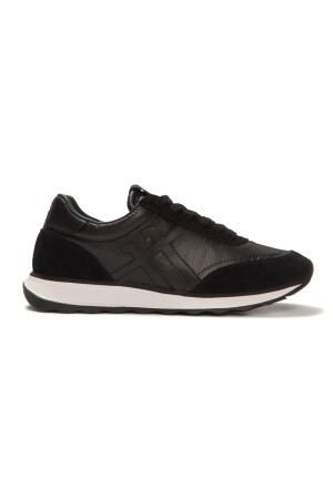 FitFlop Retro-Q FF Metallic- Fabric/Suede Sneakers black 