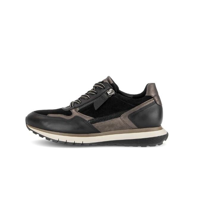 Gabor 6029.01-001, sneakers / veterschoenen Direct leverbaar uit de webshop 