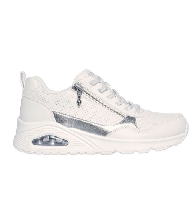 Skechers 177873-WHT, sneakers / veterschoenen Direct leverbaar uit de webshop 