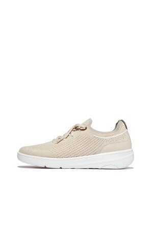 FitFlop Super-Q Knit Slip-On Laced paris beige 