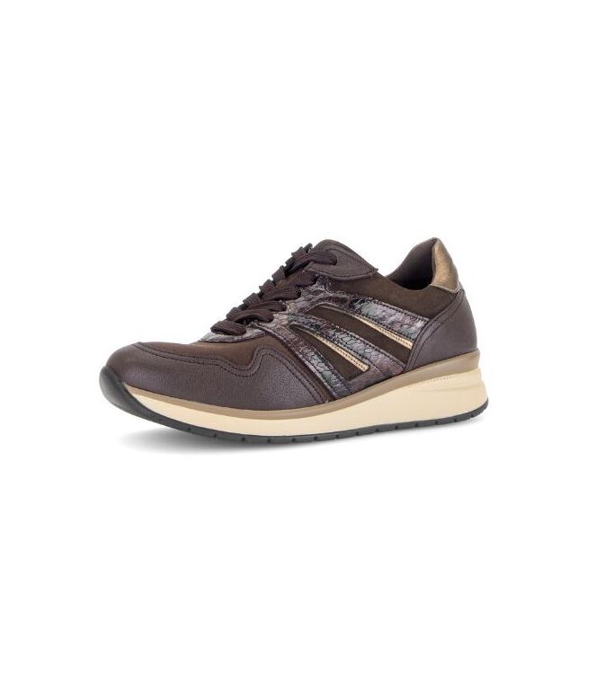 Gabor 6020.01-003, sneakers / veterschoenen Direct leverbaar uit de webshop 