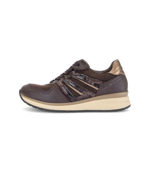 Gabor 6020.01-003, sneakers / veterschoenen Direct leverbaar uit de webshop 