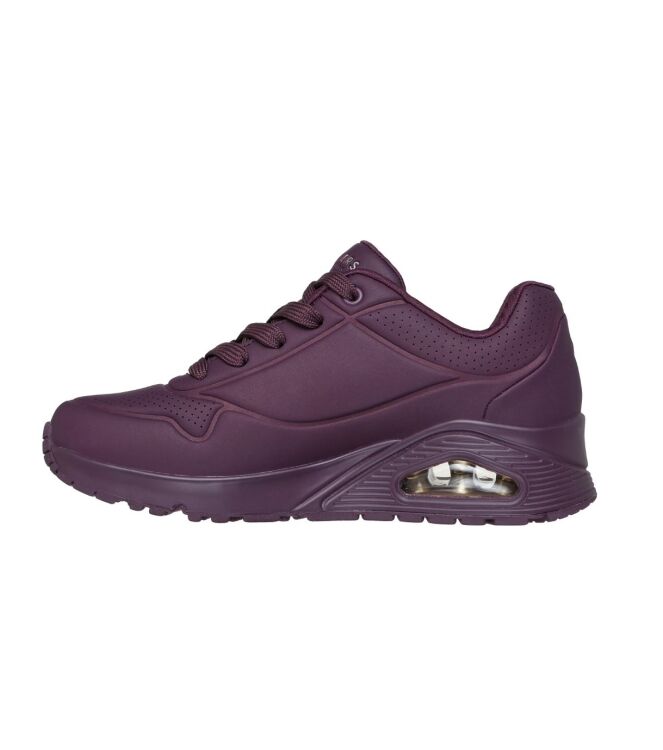 Skechers 73690-WINE, sneakers / veterschoenen Direct leverbaar uit de webshop 