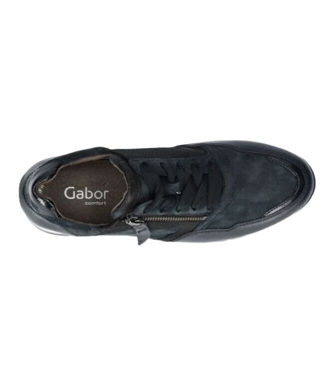 Gabor 6030.01-002, sneakers / veterschoenen Direct leverbaar uit de webshop 