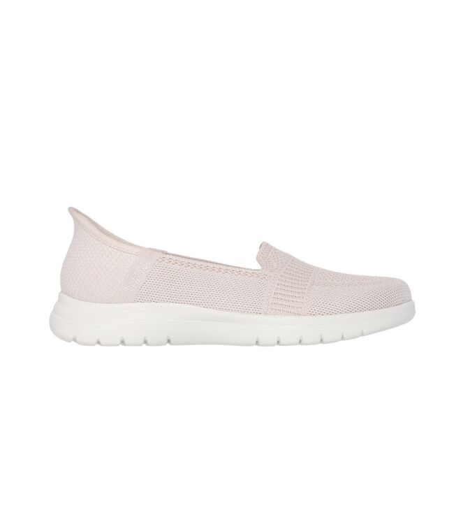 Skechers 138181-NUDE, Instappers dames Direct leverbaar uit de webshop 