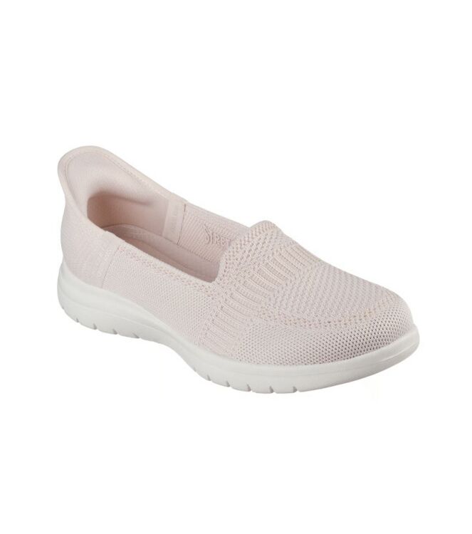 Skechers 138181-NUDE, Instappers dames Direct leverbaar uit de webshop 