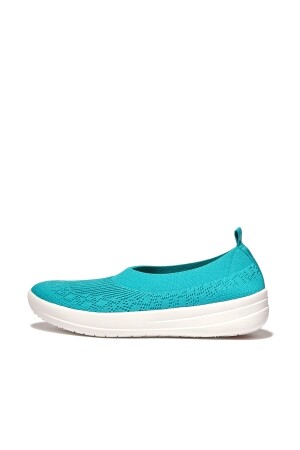 FitFlop Uberknit Slip-On Ballerina tahiti blue 