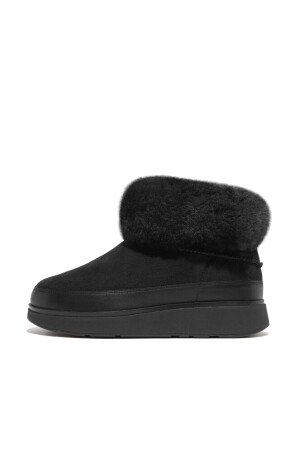 FitFlop Gen-Ff Mini Double-Faced Shearling Boots all black 