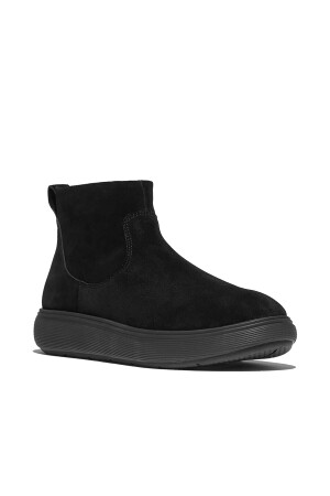 FitFlop IQ-Comff Suede Zip all black 