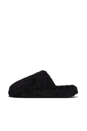 FitFlop Iqushion Wrapped Mule-Teddy all black 