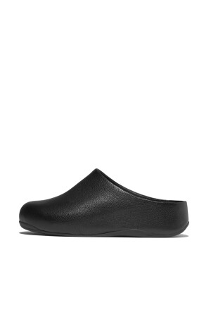 FitFlop Shuv Tumbled Clogs all black 