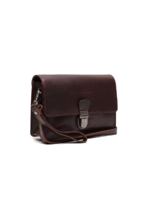 The Chesterfield Brand Schoudertas Lucca bruin 
