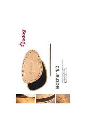 Pedag Leather 1/2 kleurloos 