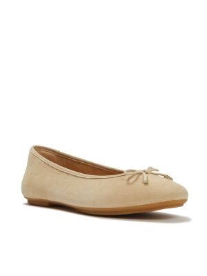 FitFlop Delicato Bow Suede Ballet Flats