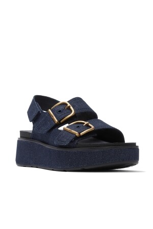 FitFlop Gen-FF Max Buckle Denim Back-Strap Sandals 