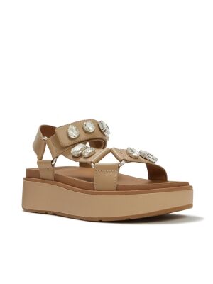 FitFlop Gen-FF Max Ultra-Jewel Leather Back-Strap Sandals