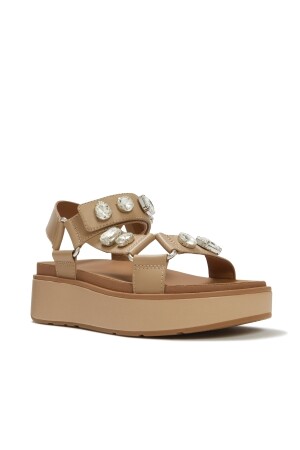 FitFlop Gen-FF Max Ultra-Jewel  Leather Back-Strap Sandals 