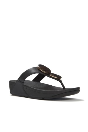 FitFlop Lulu Marbled-Stone Toe-Post Sandals 