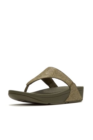 FitFlop Lulu Shimmerglitz Toe-Post Sandals 