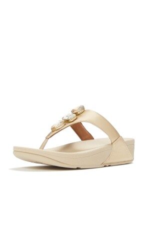 FitFlop Lulu Ultra-Jewel Metallic Toe-Post Sandals 