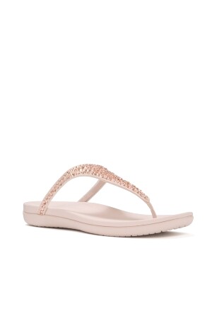 FitFlop Solay Mixed-Crystal Toe-Post Sandals 