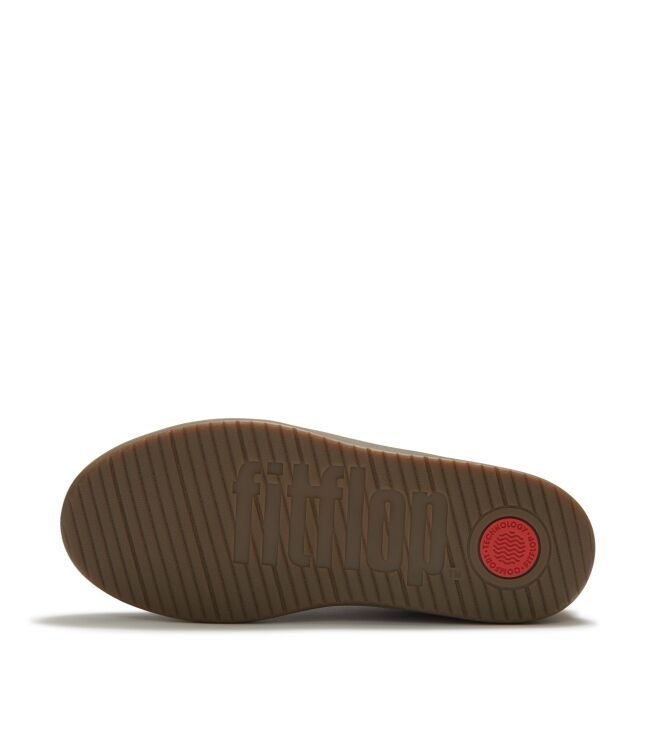 FitFlop the dash t-toe leather sneakers dark merlot/urban white Direct leverbaar uit de webshop van www.meijerink-schoenen.nl/