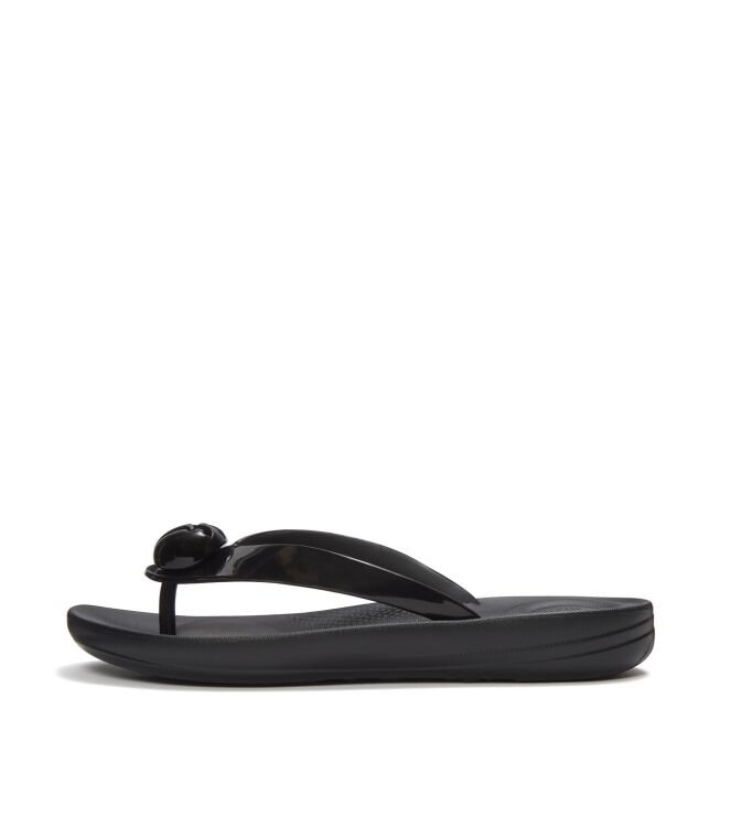 FitFlop iqushion d-luxe black Direct leverbaar uit de webshop van www.meijerink-schoenen.nl/