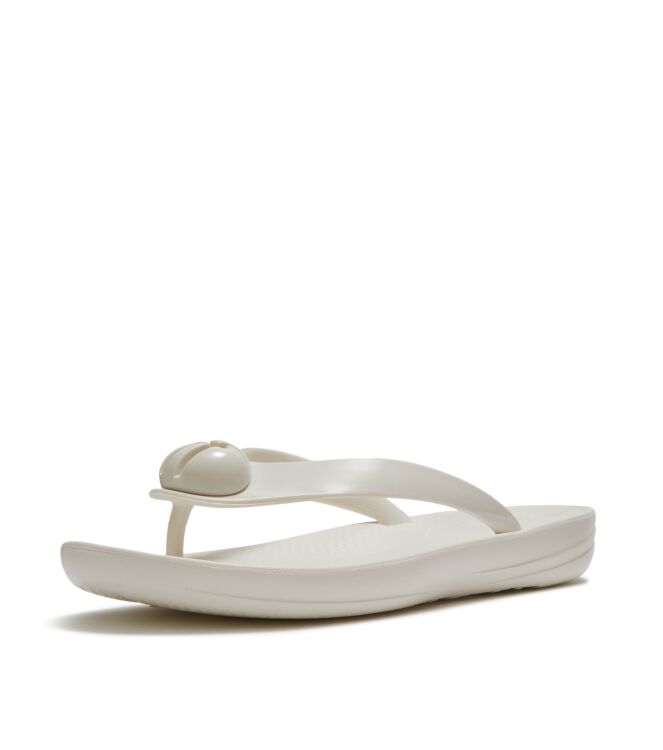 FitFlop iqushion d-luxe cream Direct leverbaar uit de webshop van www.meijerink-schoenen.nl/