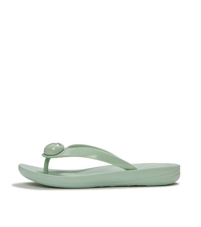 FitFlop iqushion d-luxe mint whisper Direct leverbaar uit de webshop van www.meijerink-schoenen.nl/