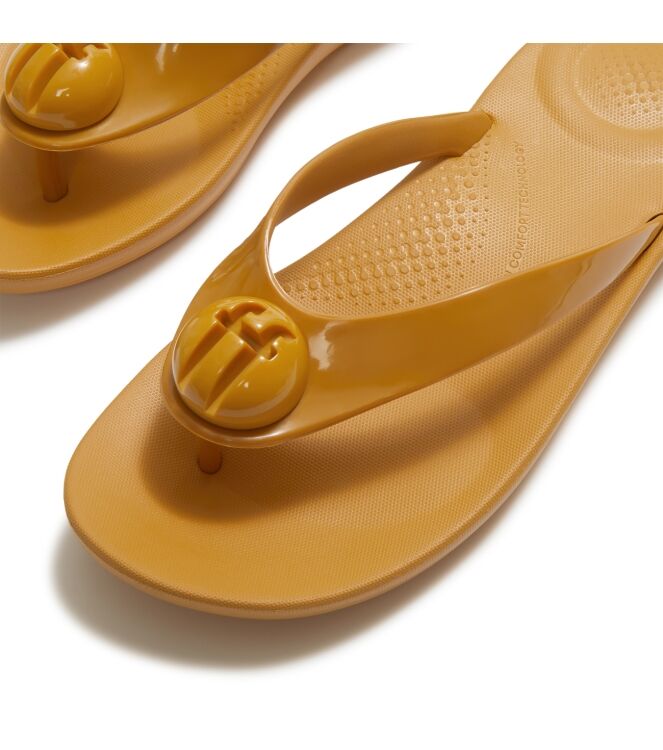 FitFlop iqushion d-luxe turmeric Direct leverbaar uit de webshop van www.meijerink-schoenen.nl/