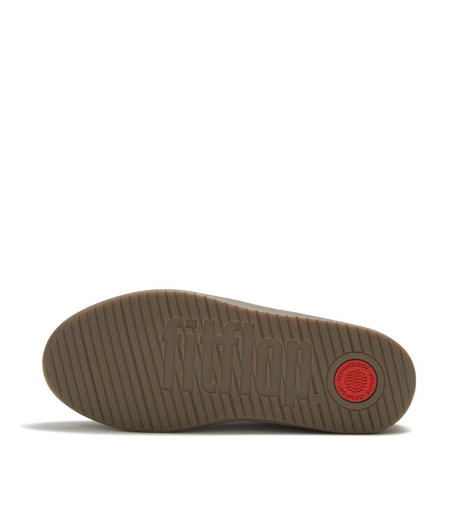 FitFlop the dash ff pony cow t-toe trainers brown/white Direct leverbaar uit de webshop van www.meijerink-schoenen.nl/