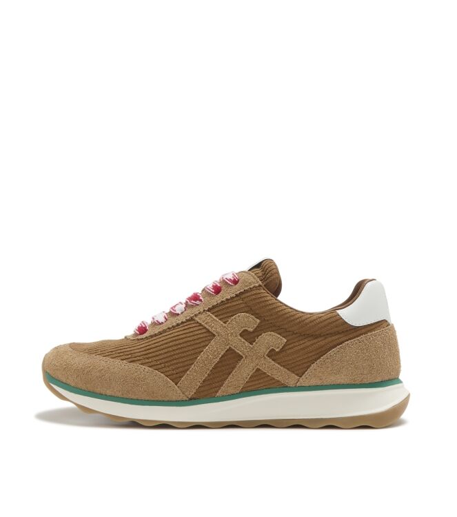 FitFlop retro-q ff cord trainers terracotta tan Direct leverbaar uit de webshop van www.meijerink-schoenen.nl/