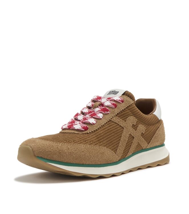 FitFlop retro-q ff cord trainers terracotta tan Direct leverbaar uit de webshop van www.meijerink-schoenen.nl/