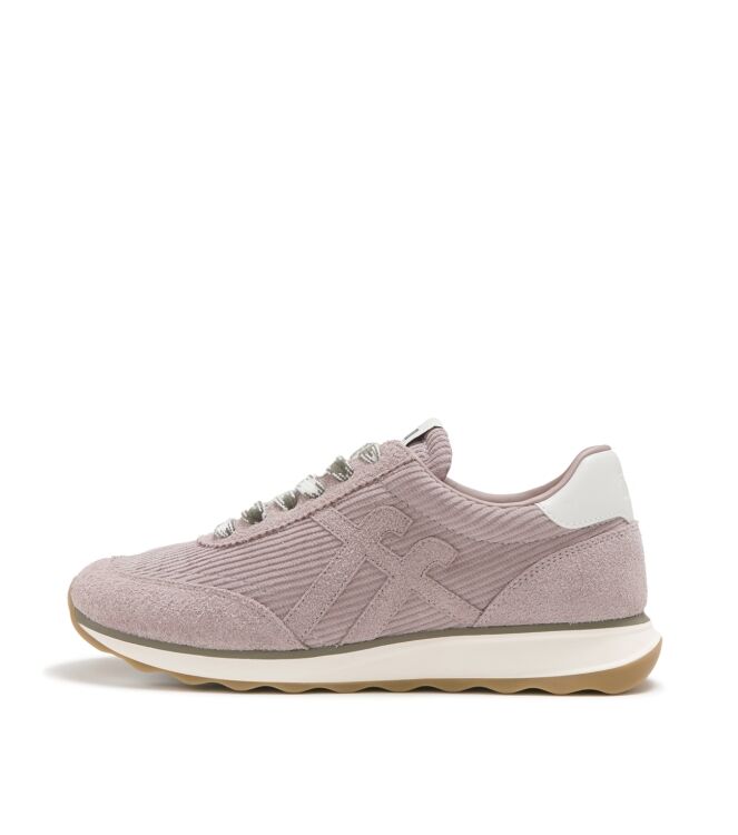 FitFlop retro-q ff cord trainers blush clay Direct leverbaar uit de webshop van www.meijerink-schoenen.nl/