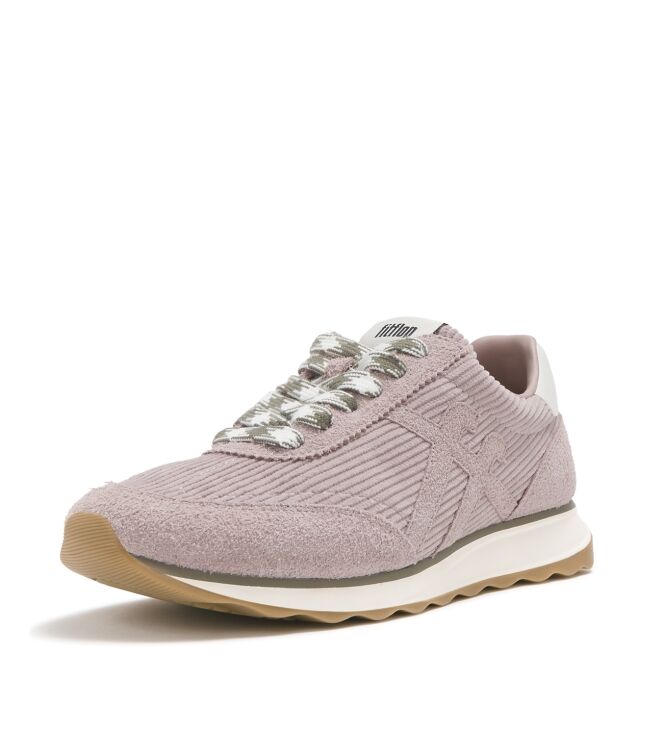 FitFlop retro-q ff cord trainers blush clay Direct leverbaar uit de webshop van www.meijerink-schoenen.nl/