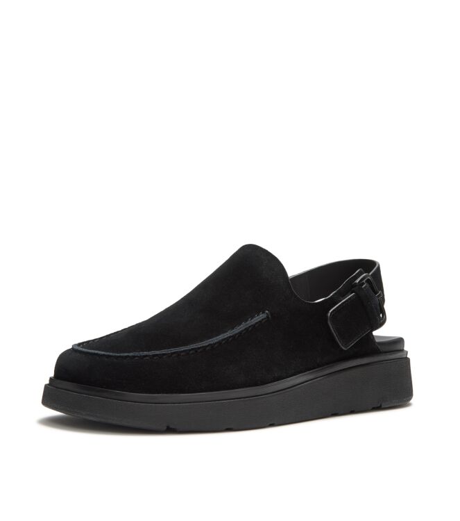 FitFlop gen-ff suede back-strap mules all black Direct leverbaar uit de webshop van www.meijerink-schoenen.nl/