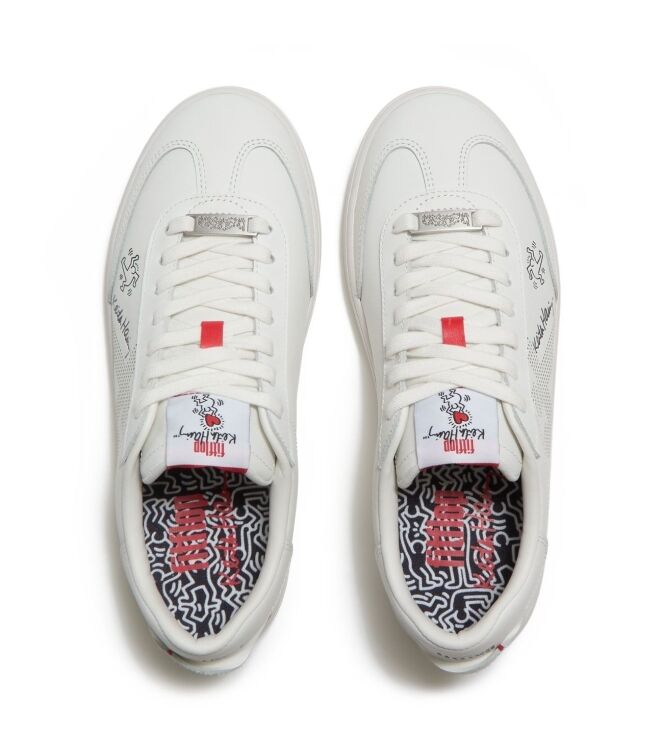 FitFlop fitflop x keith haring the dash trainers urban white Direct leverbaar uit de webshop van www.meijerink-schoenen.nl/