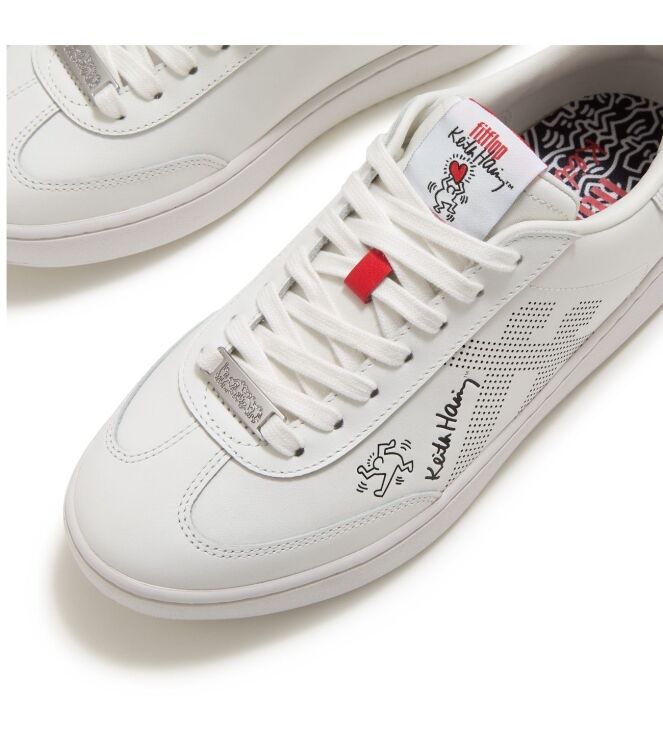 FitFlop fitflop x keith haring the dash trainers urban white Direct leverbaar uit de webshop van www.meijerink-schoenen.nl/