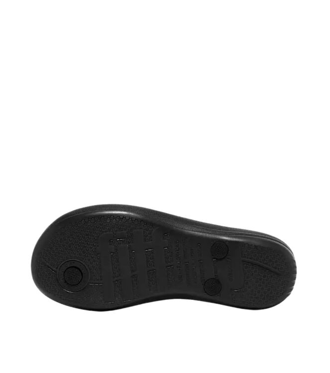 FitFlop fitflop x keith haring iqushion button flip-flops black Direct leverbaar uit de webshop van www.meijerink-schoenen.nl/