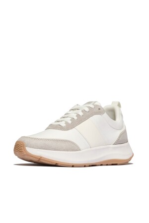 FitFlop F-Mode Flow Suede-Mix Flatform Sneakers 
