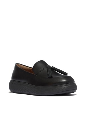 FitFlop IQ-Comff Tassel Leather Loafers 