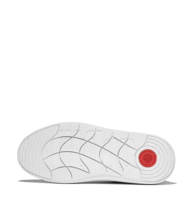 FitFlop rtg leather laceless sneakers urban white Direct leverbaar uit de webshop van www.meijerink-schoenen.nl/