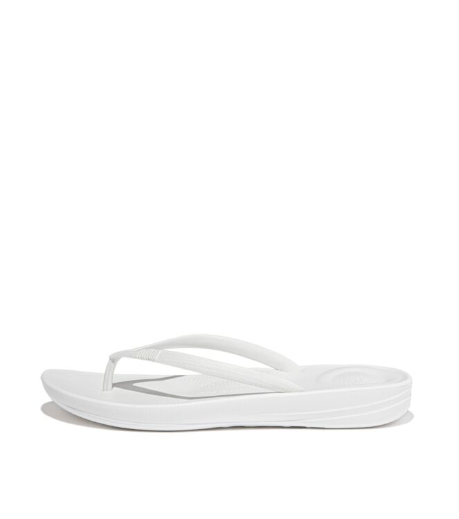 FitFlop iqushion ergonomic flip-flops tpu urban white Direct leverbaar uit de webshop van www.meijerink-schoenen.nl/