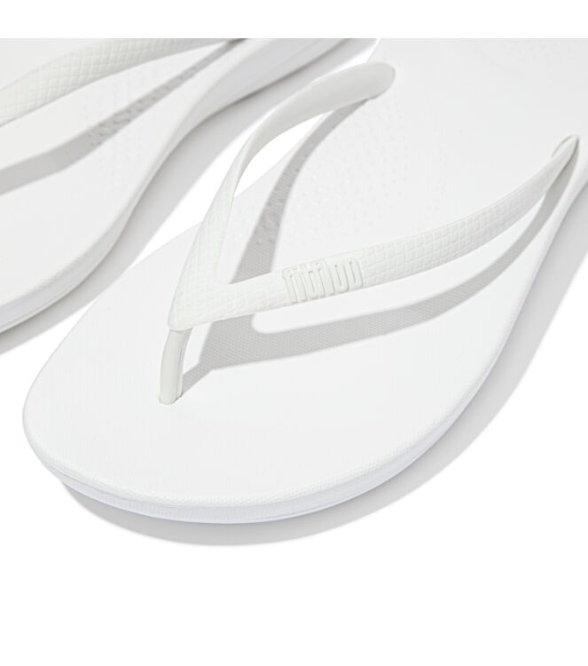 FitFlop iqushion ergonomic flip-flops tpu urban white Direct leverbaar uit de webshop van www.meijerink-schoenen.nl/