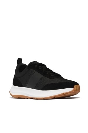 FitFlop F-Mode Flow Mens Suede-Mix Sneakers 