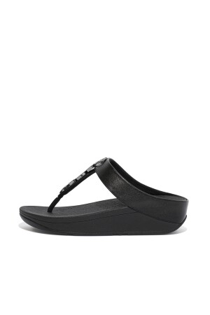 FitFlop Fino Stone Trim Toe-Post Sandals 
