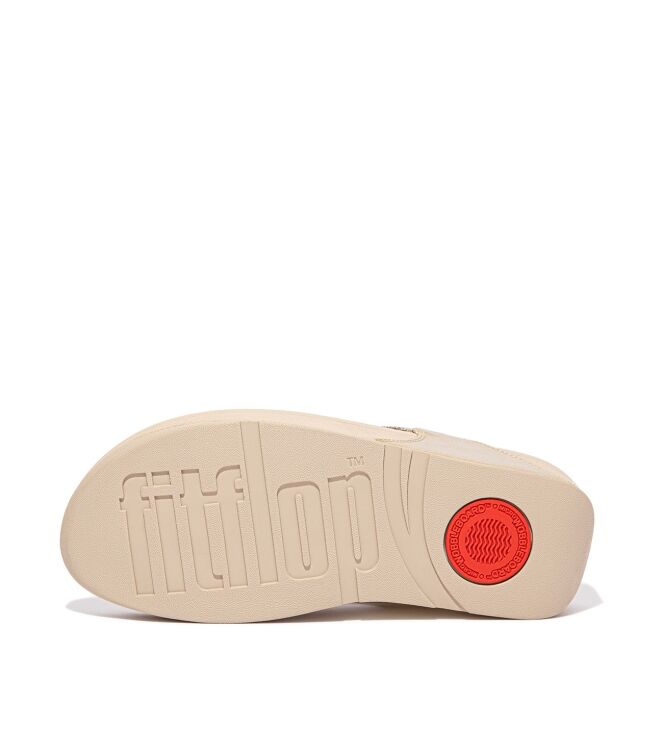 FitFlop lulu toe post - geo glitz platino Direct leverbaar uit de webshop van www.meijerink-schoenen.nl/