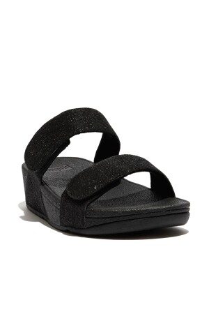FitFlop Lulu Adjustable Shimmerlux Slides 