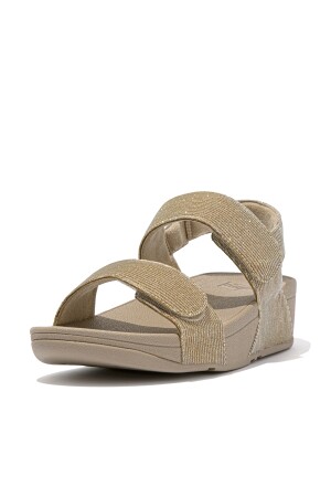 FitFlop Lulu Adjustable Shimmerlux Back-Strap Sandals 