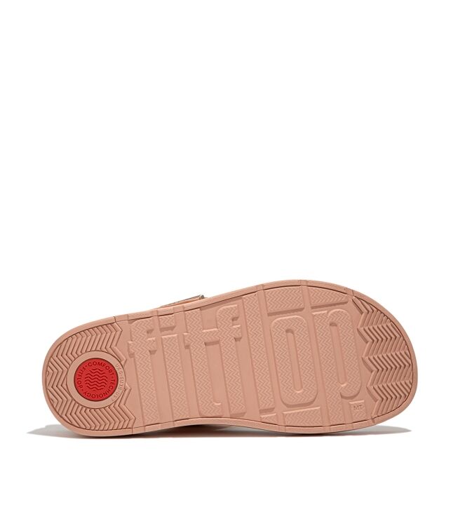 FitFlop<sup>TM</sup> gen-ff buckle leather toe-post sandals blushy Direct leverbaar uit de webshop van www.meijerink-schoenen.nl/